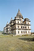 Orchha - Royal Chattris (cenotaphs) 